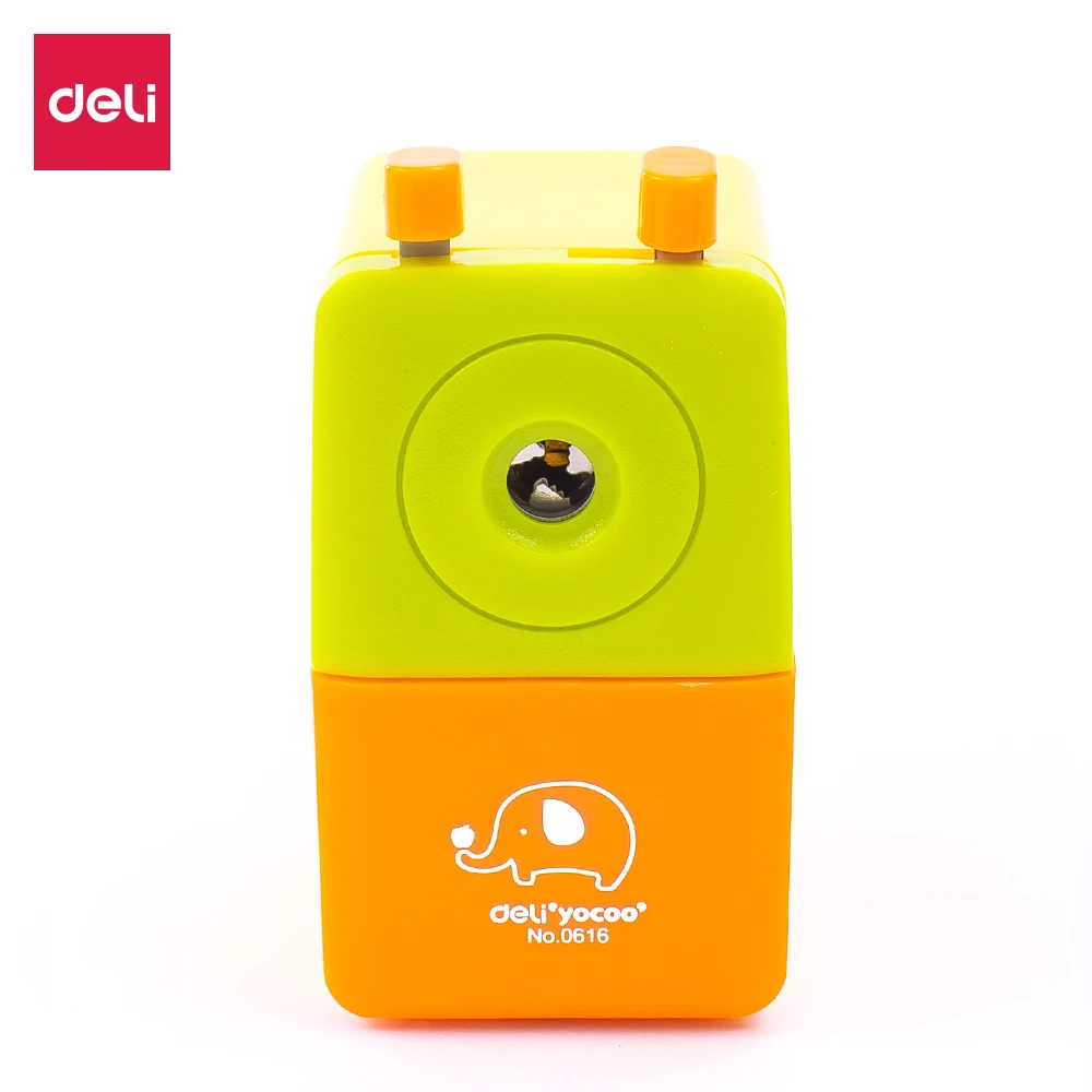 DELI E0616 Rotary pencil sharpener pencil cutter Classic cute sharpener knife smooth sharpening school accessories stationery
DELI E0616 Rotary pencil sharpener pencil cutter Classic cute sharpener knife smooth sharpening school accessories stationery