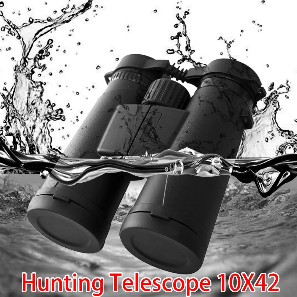 

Hunting Outdoor Folding Binoculars, HD10X42 Telescope, Professional Binocular Telescope, Compact Binoculars, 106M, 1000M