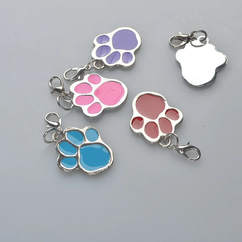 New Pet collar Fashional Footprint Shape Suitable For Dog Cat Accessories Footprints Rhinestone Pendant For Small Pet Pendant
New Pet collar Fashional Footprint Shape Suitable For Dog Cat Accessories Footprints Rhinestone Pendant For Small Pet Pendant