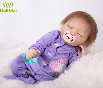 50cm Silicone Reborn Dolls DOLLMAI 20" handmade menina real looking for sale bonecas Kids birthday gift Playmate kids toys
50cm Silicone Reborn Dolls DOLLMAI 20" handmade menina real looking for sale bonecas Kids birthday gift Playmate kids toys