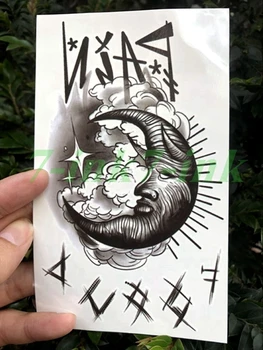 Waterproof Temporary tattoo sticker Myth moon face cloud Water Transfer fake tatoo flash tatto for men women
Waterproof Temporary tattoo sticker Myth moon face cloud Water Transfer fake tatoo flash tatto for men women