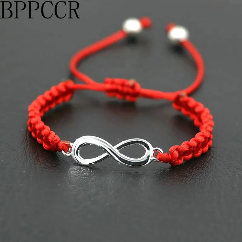 BPPCCR Classical Silver Color 8 Infinity Braid Women Chakra Lucky Bracelets Lovers Red String Rope Thread Pulseira Masculina
BPPCCR Classical Silver Color 8 Infinity Braid Women Chakra Lucky Bracelets Lovers Red String Rope Thread Pulseira Masculina