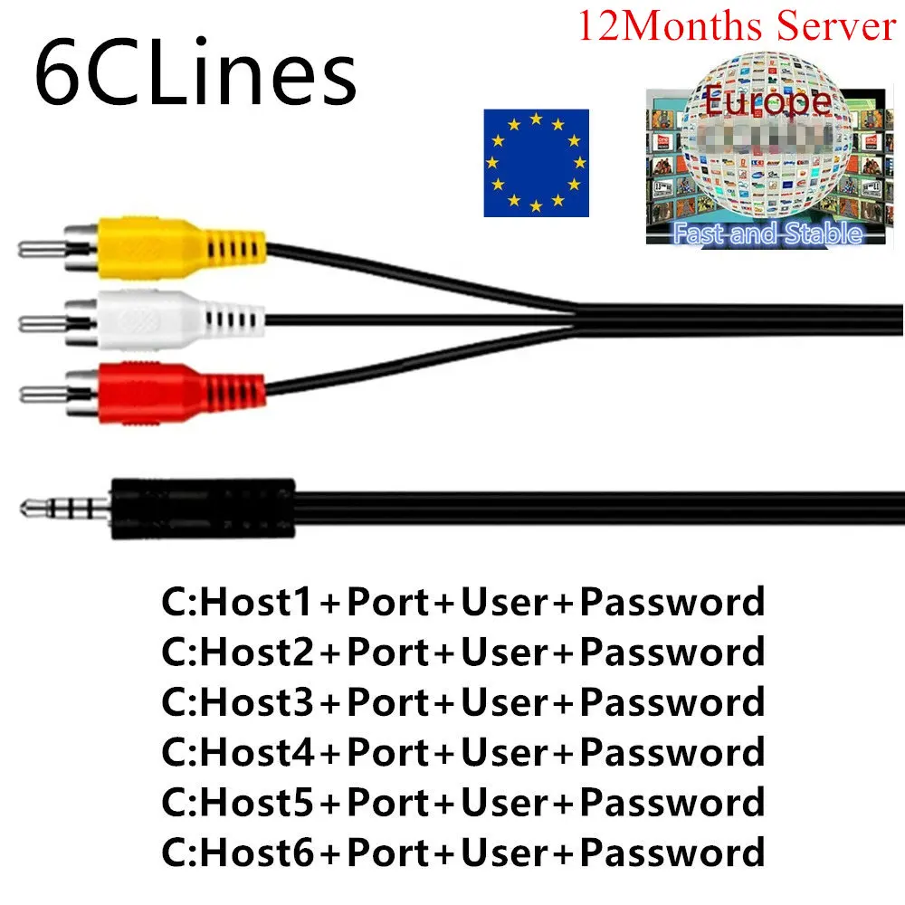 1 Year CCcams ES DE IT PL NL PT Card sharingServer Mgcam Oscam for VU+ Samsat Starsat Satellite TV Receiver via usb wifi
1 Year CCcams ES DE IT PL NL PT Card sharingServer Mgcam Oscam for VU+ Samsat Starsat Satellite TV Receiver via usb wifi