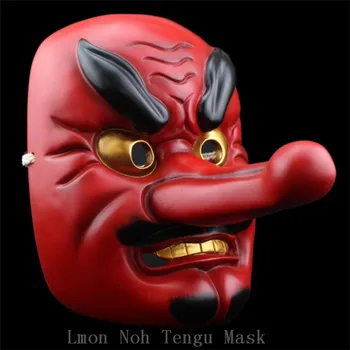

New 100% Resin MovieTengu mask Peking Opera mask dance movie theme wedding party decoration props resin mask Collector's Edition