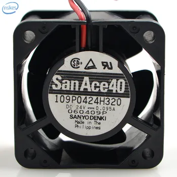 Sanyo 109P0424H320 2 Wires Double Ball Bearing Cooling Fan DC 24V 0.095A 2.28W 8700RPM 4028 40*40*28mm 4CM
Sanyo 109P0424H320 2 Wires Double Ball Bearing Cooling Fan DC 24V 0.095A 2.28W 8700RPM 4028 40*40*28mm 4CM