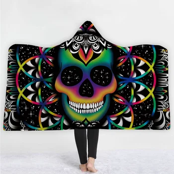 Colorful Skull Blankets hats soft bedroom comfortable soft Elegant style black background twin full size design blanket
Colorful Skull Blankets hats soft bedroom comfortable soft Elegant style black background twin full size design blanket