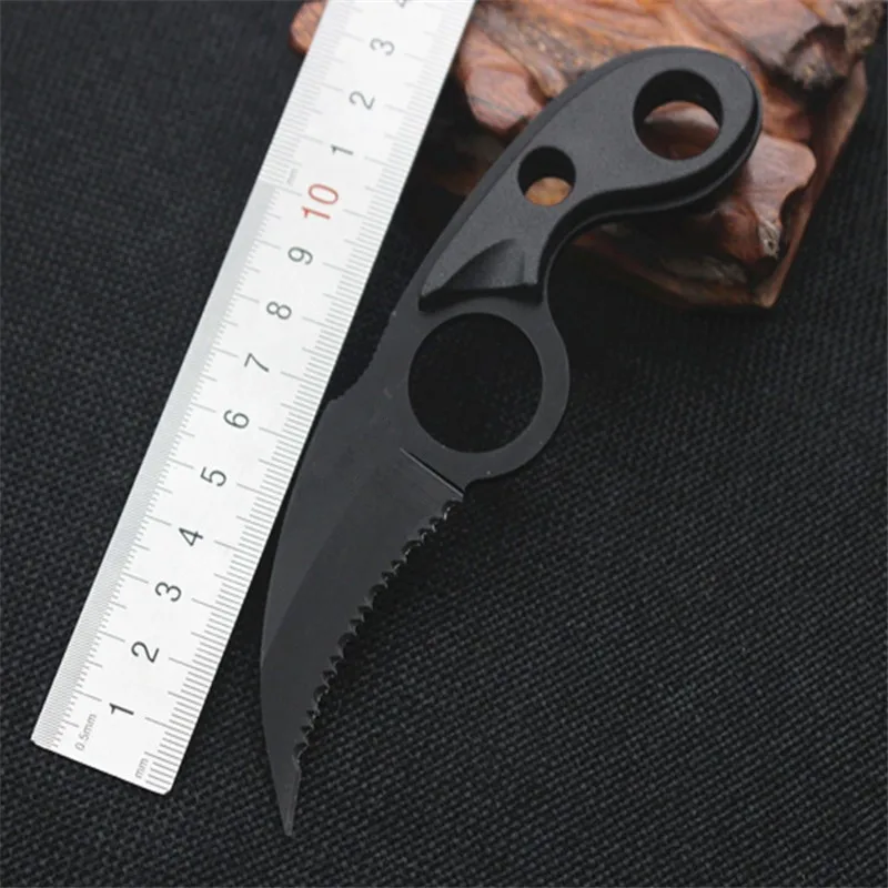 CS GO Hawkbill tactical claw Knife karambit neck knife real combat fight camp hike outdoor self defense offensive Pocket Knife
CS GO Hawkbill tactical claw Knife karambit neck knife real combat fight camp hike outdoor self defense offensive Pocket Knife