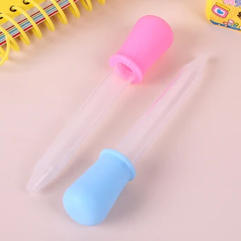5ml Silicone Pipette Food Dropper Plastic Baby Feeding Medicine Dropper Tool Graduated Pipette Dropper for Lab Supplies
5ml Silicone Pipette Food Dropper Plastic Baby Feeding Medicine Dropper Tool Graduated Pipette Dropper for Lab Supplies