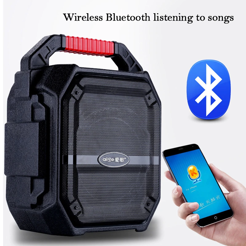 S35 Outdoor Bluetooth Audio Square Dance Speaker Wireless Karaoke Subwoofer Portable Card Player MP3 FM Radio Support AUX USB TF
S35 Outdoor Bluetooth Audio Square Dance Speaker Wireless Karaoke Subwoofer Portable Card Player MP3 FM Radio Support AUX USB TF