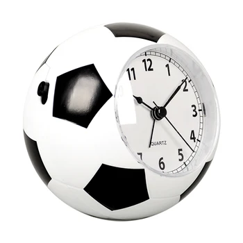 Creative fashion football modeling desktop alarm clock Cartoon spherical table clock
Creative fashion football modeling desktop alarm clock Cartoon spherical table clock
