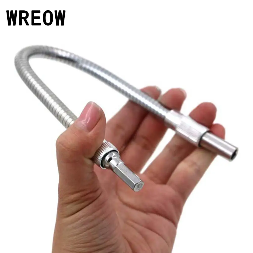300mm Flexible Bendable Extended Extension Magnetic Screwdriver Bit Tip Holder Hex for Universal Ordinary Chuck Connect Link
300mm Flexible Bendable Extended Extension Magnetic Screwdriver Bit Tip Holder Hex for Universal Ordinary Chuck Connect Link