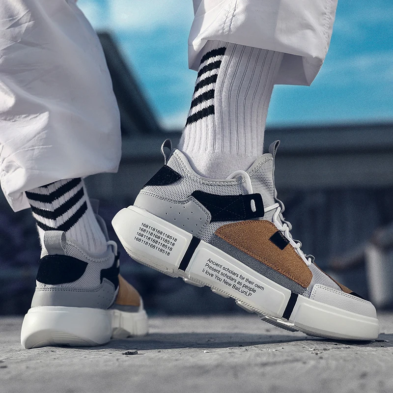 Skate Skateboard Men Sneakers Breathable Microfiber Shoes Men Comfortable Flat Shoes Lace-Up Vulcanized Outdoor Sport Shoes
Skate Skateboard Men Sneakers Breathable Microfiber Shoes Men Comfortable Flat Shoes Lace-Up Vulcanized Outdoor Sport Shoes