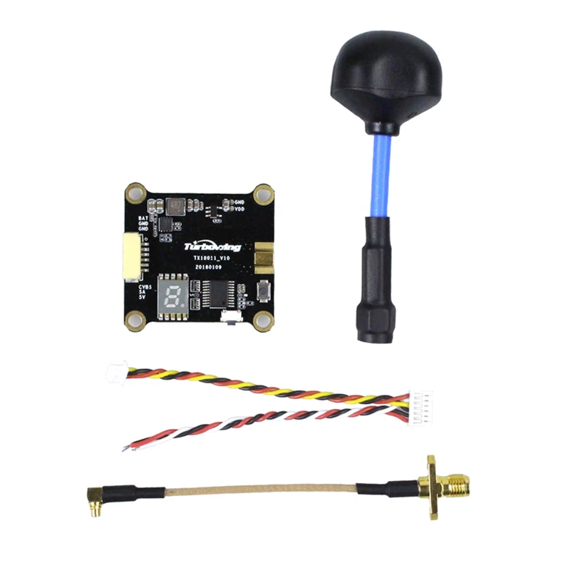 Turbowing Cyclops TX18011 48CH 0/25/200/600Mw VTX Transmitting Module & 5.8G 8dBi RHCP Mushroom FPV Antenna For RC Multicopter
Turbowing Cyclops TX18011 48CH 0/25/200/600Mw VTX Transmitting Module & 5.8G 8dBi RHCP Mushroom FPV Antenna For RC Multicopter