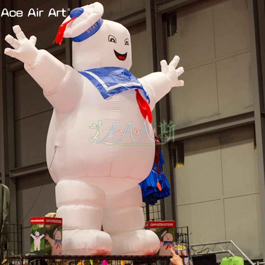 Indoor advertising cartoon inflatable ghostbuster stay puft,Marshmallow Man with lights for promotion with blower inside
Indoor advertising cartoon inflatable ghostbuster stay puft,Marshmallow Man with lights for promotion with blower inside