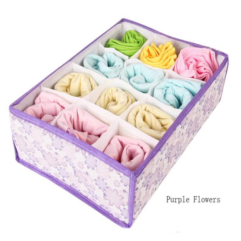 12Grid Bag Non-Woven Fabric Folding Case Mask Towel Roupa Interior Rectangle Storage Box For Bra Necktie Socks Underwear Box /2
12Grid Bag Non-Woven Fabric Folding Case Mask Towel Roupa Interior Rectangle Storage Box For Bra Necktie Socks Underwear Box /2