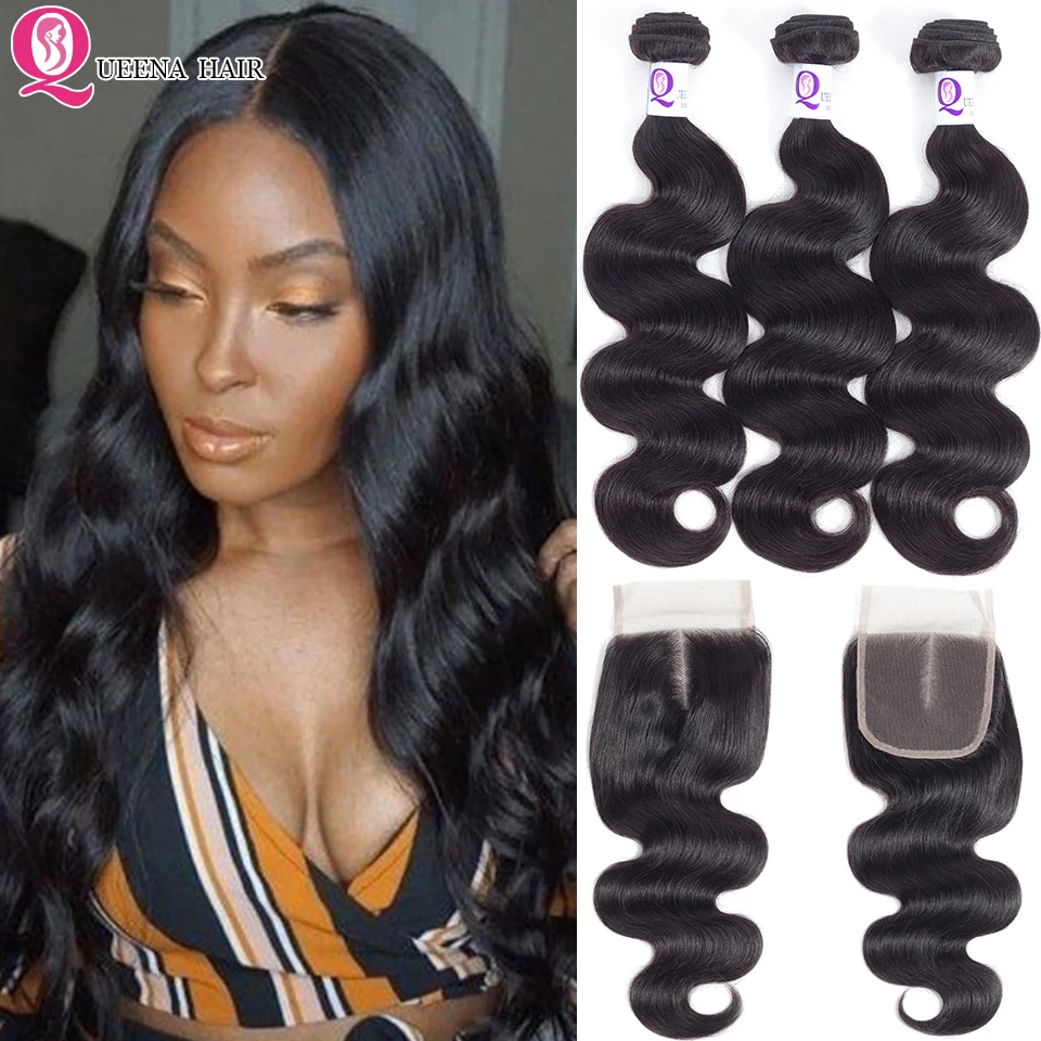 Peruvian Human Hair Body Wave Bundles With Closure 6x6 4x4 Middle/Free Transparent Lace Closure With 3 Bundles Natural Color
Peruvian Human Hair Body Wave Bundles With Closure 6x6 4x4 Middle/Free Transparent Lace Closure With 3 Bundles Natural Color