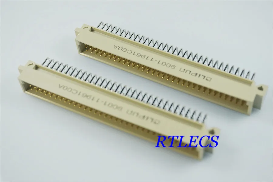5pcs DIN 41612 Connector 3 Rows 96 Positions Din Plug Header Male Pin Right Angle Through Hole PCB Solder 3x32 Pin Pitch 2.54mm
5pcs DIN 41612 Connector 3 Rows 96 Positions Din Plug Header Male Pin Right Angle Through Hole PCB Solder 3x32 Pin Pitch 2.54mm