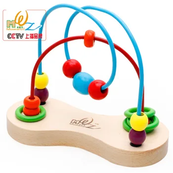 Children Kids Baby Colorful New Wooden Mini Bead Around Beads Maze Educational Game Toy
Children Kids Baby Colorful New Wooden Mini Bead Around Beads Maze Educational Game Toy
