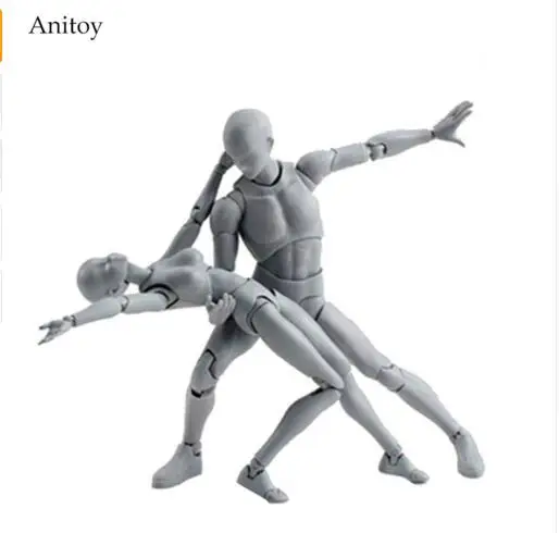 SHFiguarts BODY KUN / BODY CHAN body-chan body-kun Grey Color Ver. Black PVC Action Figure Collectible ModelHand
SHFiguarts BODY KUN / BODY CHAN body-chan body-kun Grey Color Ver. Black PVC Action Figure Collectible ModelHand