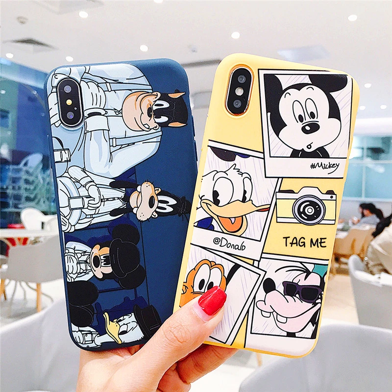 Soft Silicone For iPhone 7 Plus 6 6S Plus 8 Plus X Case Cute Cartoon Mickey Minnie Cover For iPhone 7 Case XS Max XR Coque Funda
Soft Silicone For iPhone 7 Plus 6 6S Plus 8 Plus X Case Cute Cartoon Mickey Minnie Cover For iPhone 7 Case XS Max XR Coque Funda