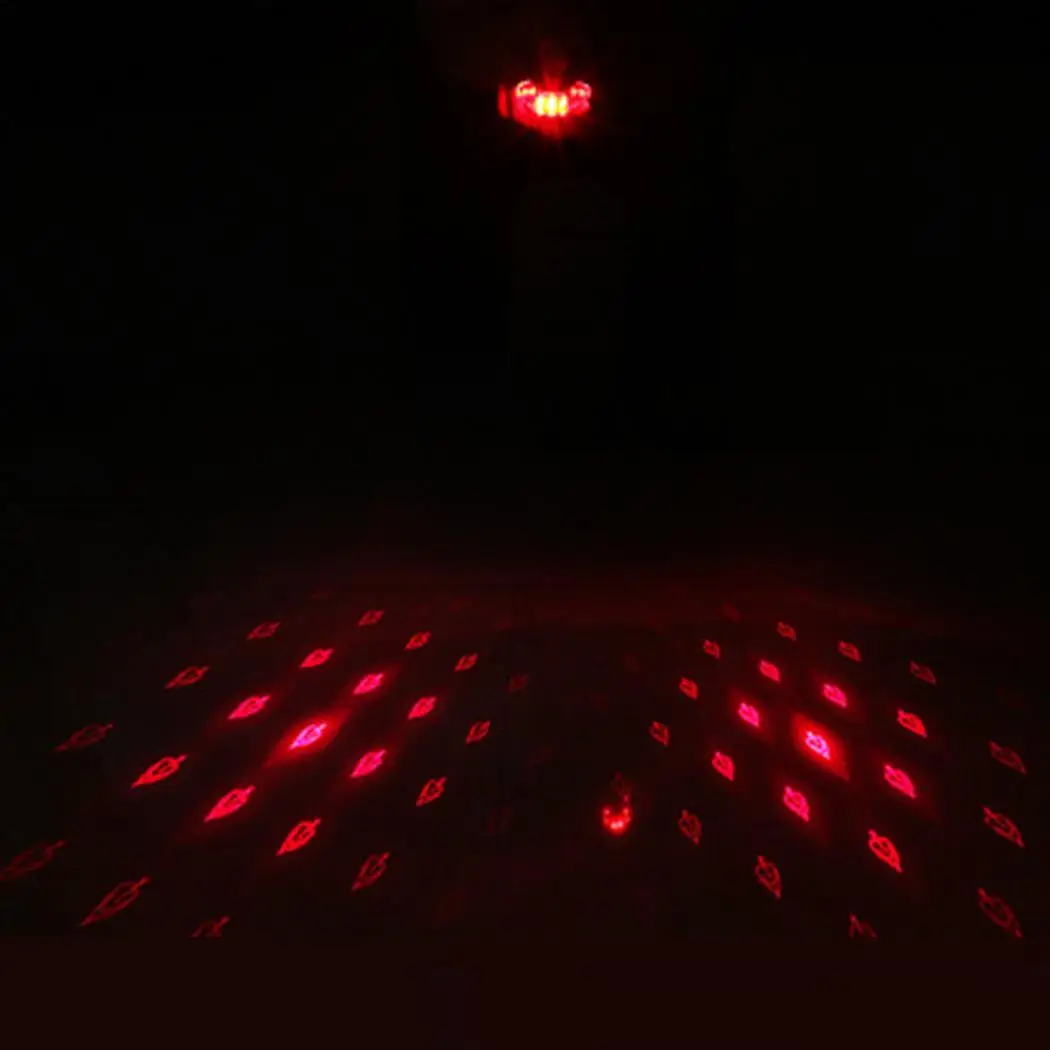 Laser LED Projection Bike Warning Lamp Built Rechargeable Battery Bicycle Tail Light Rear USB Black Charging
Laser LED Projection Bike Warning Lamp Built Rechargeable Battery Bicycle Tail Light Rear USB Black Charging
