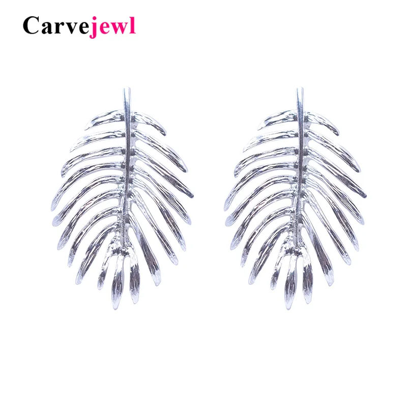 Carvejewl leaf stud earrings simple unique big stud earrings for women fashion jewelry plastic post anti allergy korean earring
Carvejewl leaf stud earrings simple unique big stud earrings for women fashion jewelry plastic post anti allergy korean earring