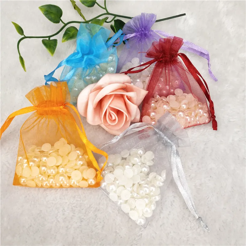 50pcs Organza Bags Wedding favor box Gift box Packaging Pouch Jewelry Gift Bag for Wedding decoration party Tulle dragees bags 7
50pcs Organza Bags Wedding favor box Gift box Packaging Pouch Jewelry Gift Bag for Wedding decoration party Tulle dragees bags 7