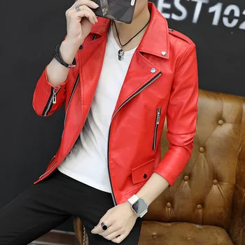 outfit new locomotives skin male fashion leather coat lapels youth handsome tide brand leather rivet cultivate one's morality
outfit new locomotives skin male fashion leather coat lapels youth handsome tide brand leather rivet cultivate one's morality