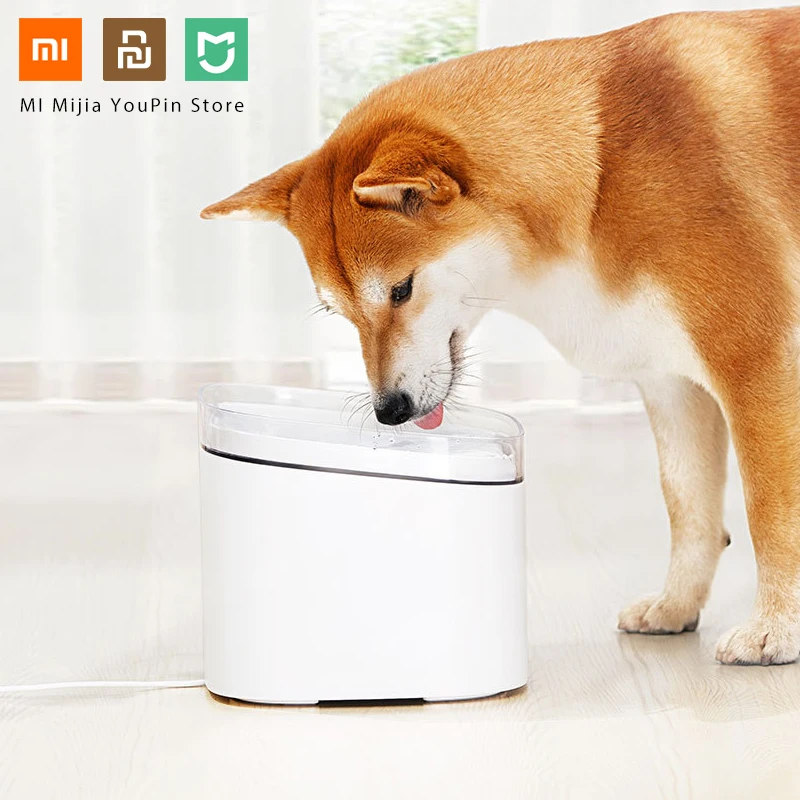 Xiaomi Kitten Pet Water Dispenser Cat Living Water Fountain 2L Electric Pet Fountain Automatic Smart Pets Drinking Bowl
Xiaomi Kitten Pet Water Dispenser Cat Living Water Fountain 2L Electric Pet Fountain Automatic Smart Pets Drinking Bowl