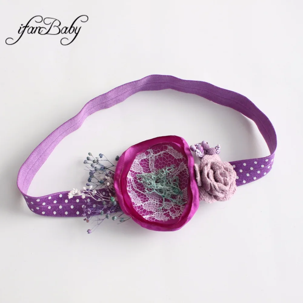 kids girl nylon flower headband (31)