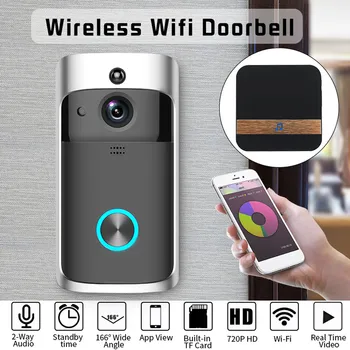 High quality Wireless Doorbell Camera WiFi Remote Video Door Intercom IR Security Bell Phone Drop shipping
High quality Wireless Doorbell Camera WiFi Remote Video Door Intercom IR Security Bell Phone Drop shipping