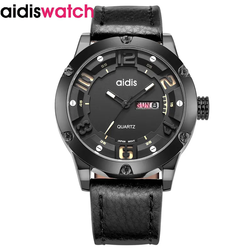 Brand men's sports watch casual waterproof military quartz business leather strap men's clock student watch relogio masculino
Brand men's sports watch casual waterproof military quartz business leather strap men's clock student watch relogio masculino