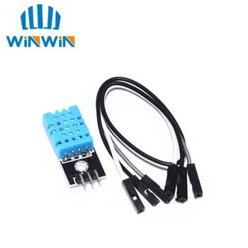 H22 Free Shipping 50PCS DHT11 Temperature and Relative Humidity Sensor Module +PCB With Cable DHT11 module
H22 Free Shipping 50PCS DHT11 Temperature and Relative Humidity Sensor Module +PCB With Cable DHT11 module