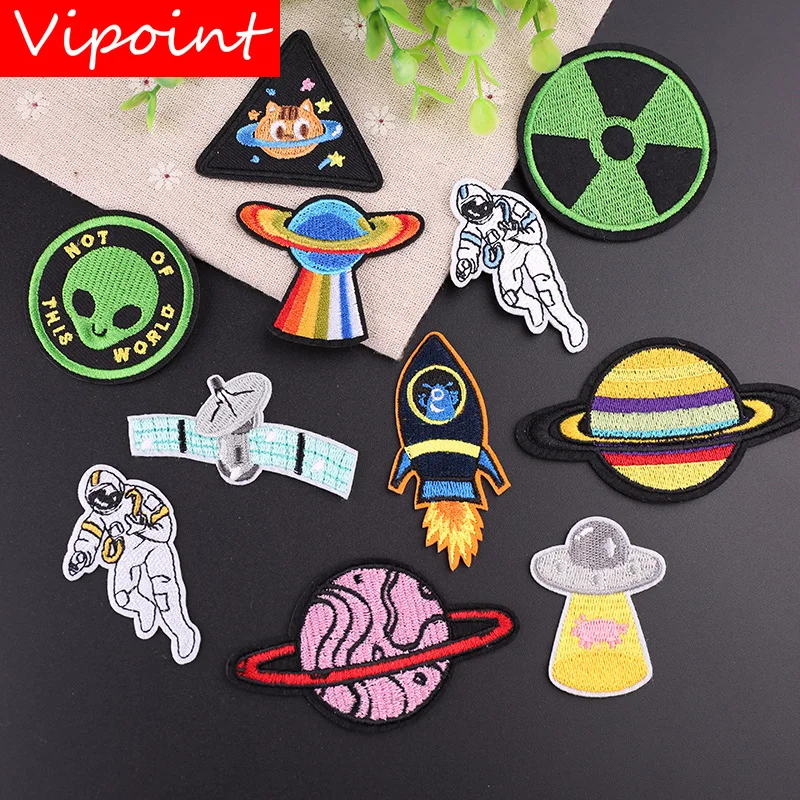 VIPOINT embroidery star spaceman patches space patches badges applique patches for clothing YX-14
VIPOINT embroidery star spaceman patches space patches badges applique patches for clothing YX-14