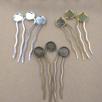 Blank Hair Combs Multi-color Plated Brass Metal with 12mm Inner Round Bezels Cabochon 4 teeth Hairwear Comb Settings Findings
Blank Hair Combs Multi-color Plated Brass Metal with 12mm Inner Round Bezels Cabochon 4 teeth Hairwear Comb Settings Findings