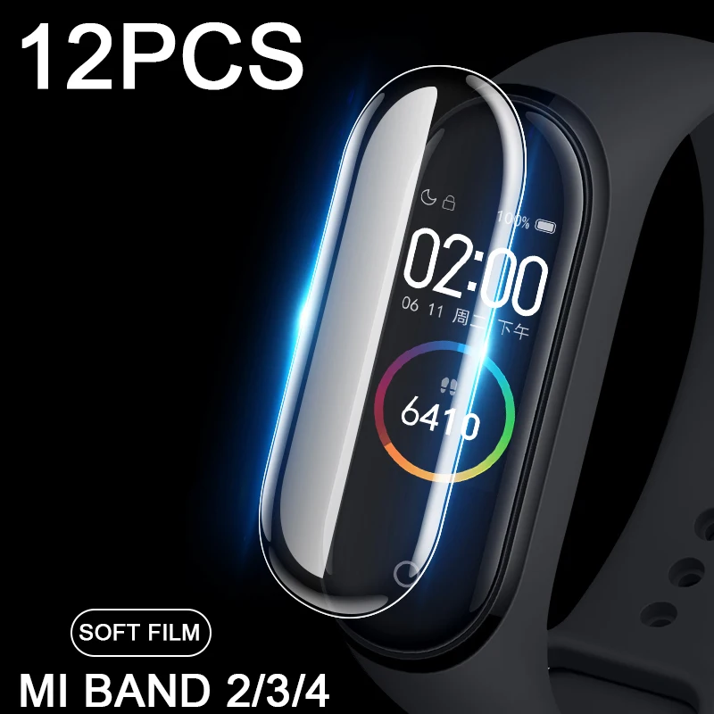 Защитная пленка для Xiaomi Mi Band 4 12 шт./лот | Электроника