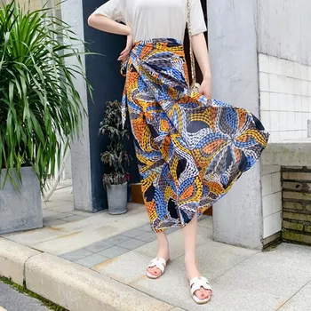Summer Maxi Skirt Floral Print Lotus Bohemian Hippie Long Skirts For Womens Split Vintage Boho Chic Beach Skirt Cloth
Summer Maxi Skirt Floral Print Lotus Bohemian Hippie Long Skirts For Womens Split Vintage Boho Chic Beach Skirt Cloth