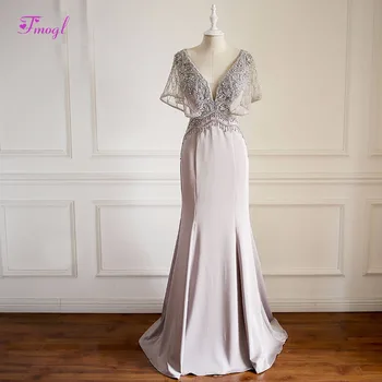 Fmogl Vestido de Festa Sexy Deep V-neck Mermaid Long Evening Dress 2019 Luxury Crystal Beaded Celebrity Dress Formal Party Gown
Fmogl Vestido de Festa Sexy Deep V-neck Mermaid Long Evening Dress 2019 Luxury Crystal Beaded Celebrity Dress Formal Party Gown
