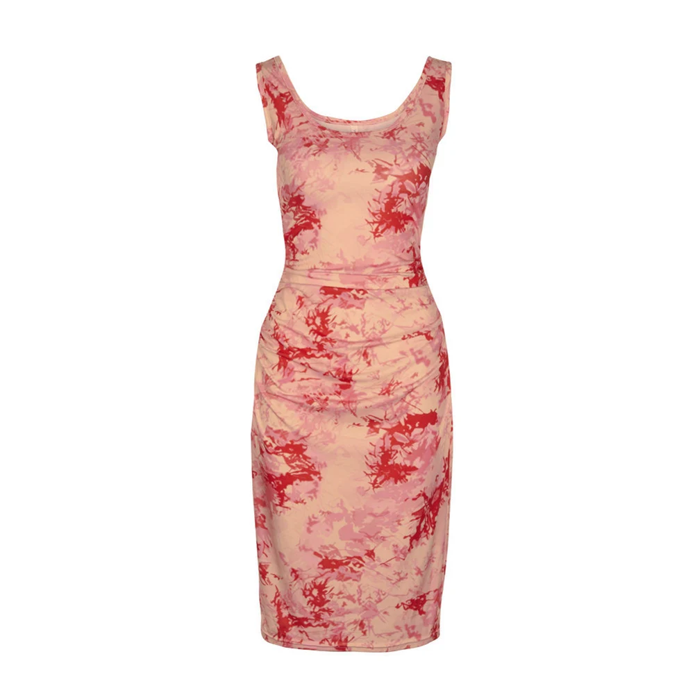 Women Bodycon Dress Sleeveless Square Neck Slim Fit Breathable Dress for Summer Popular
Women Bodycon Dress Sleeveless Square Neck Slim Fit Breathable Dress for Summer Popular
