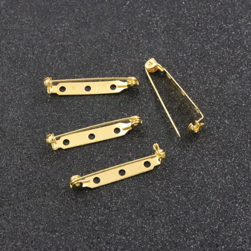 20 25 30mm Hole Safe Luck Gold Color Brooch Base Pin For Jewelry Making Diy Handmade Brooch Finding Accessories Wholesale Supply
20 25 30mm Hole Safe Luck Gold Color Brooch Base Pin For Jewelry Making Diy Handmade Brooch Finding Accessories Wholesale Supply