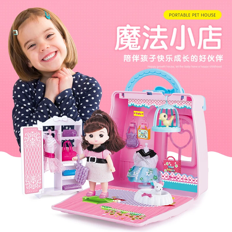 Small Scholar Handbag S-503C Portable Storage Castle Home Pretend Play Gift For Girls
Small Scholar Handbag S-503C Portable Storage Castle Home Pretend Play Gift For Girls