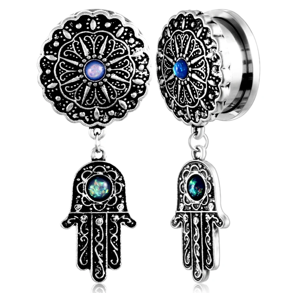 2pcs/lot Steel Helix Dangle Ear Flesh Tunnel Plug Piercings Fake Opal Screw Fit Tribal Ear Gauge Stretcher Body Piercing Jewelry
2pcs/lot Steel Helix Dangle Ear Flesh Tunnel Plug Piercings Fake Opal Screw Fit Tribal Ear Gauge Stretcher Body Piercing Jewelry