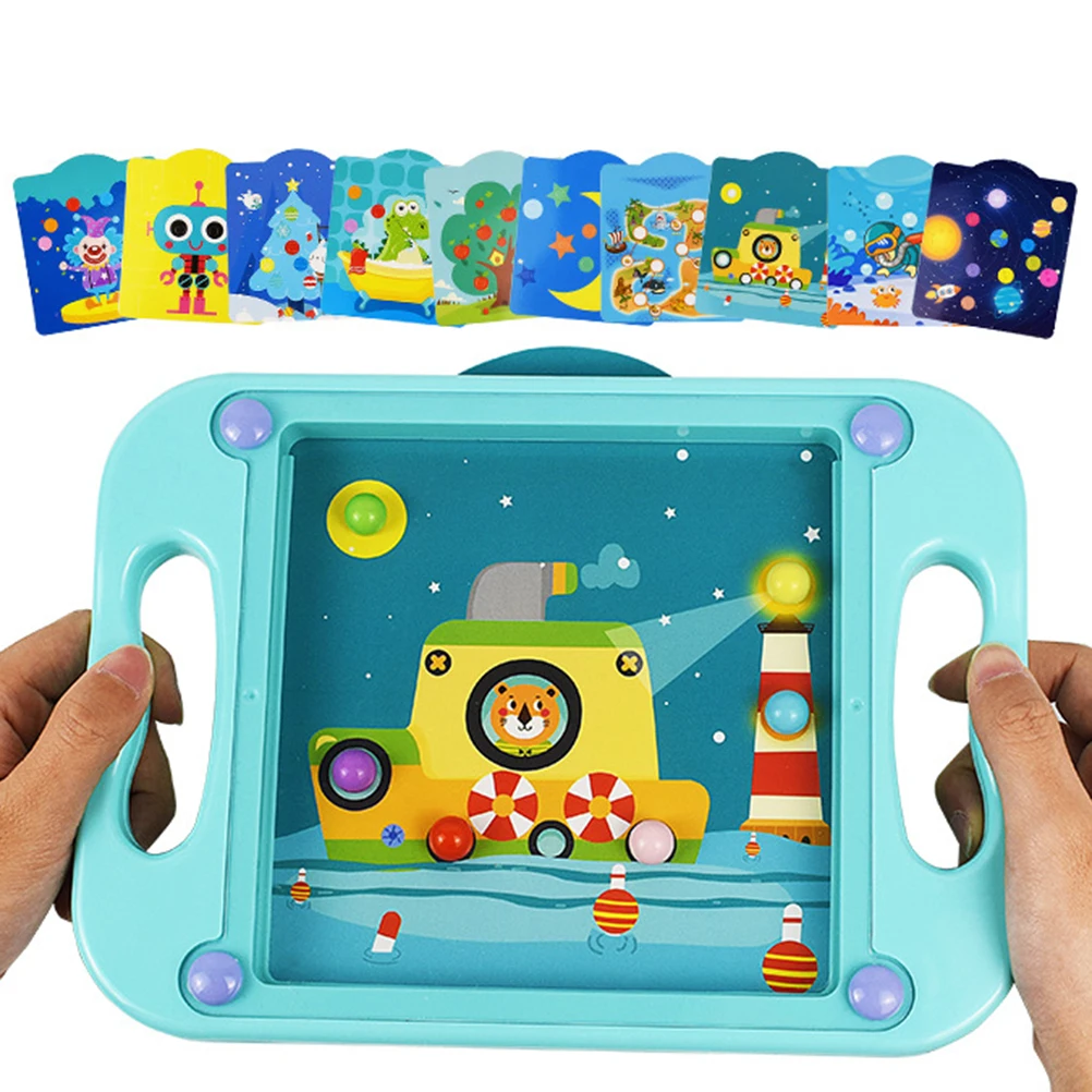 3D Balanced Ball Game Magic Intellect Ball Maze Educational Toys For Child Hand-eye Coordination Training Interaction Toy Gifts
3D Balanced Ball Game Magic Intellect Ball Maze Educational Toys For Child Hand-eye Coordination Training Interaction Toy Gifts