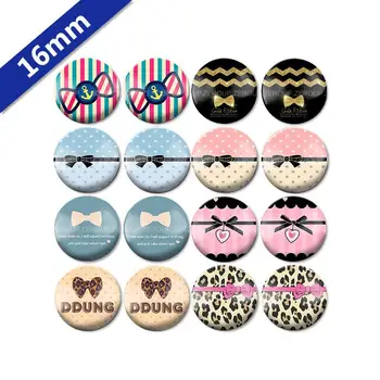 ZEROUP 16pcs/lot round diy glass cabochon bowknot picture mixed pattern fit base earring setting for jewelry flatback 
ZEROUP 16pcs/lot round diy glass cabochon bowknot picture mixed pattern fit base earring setting for jewelry flatback
