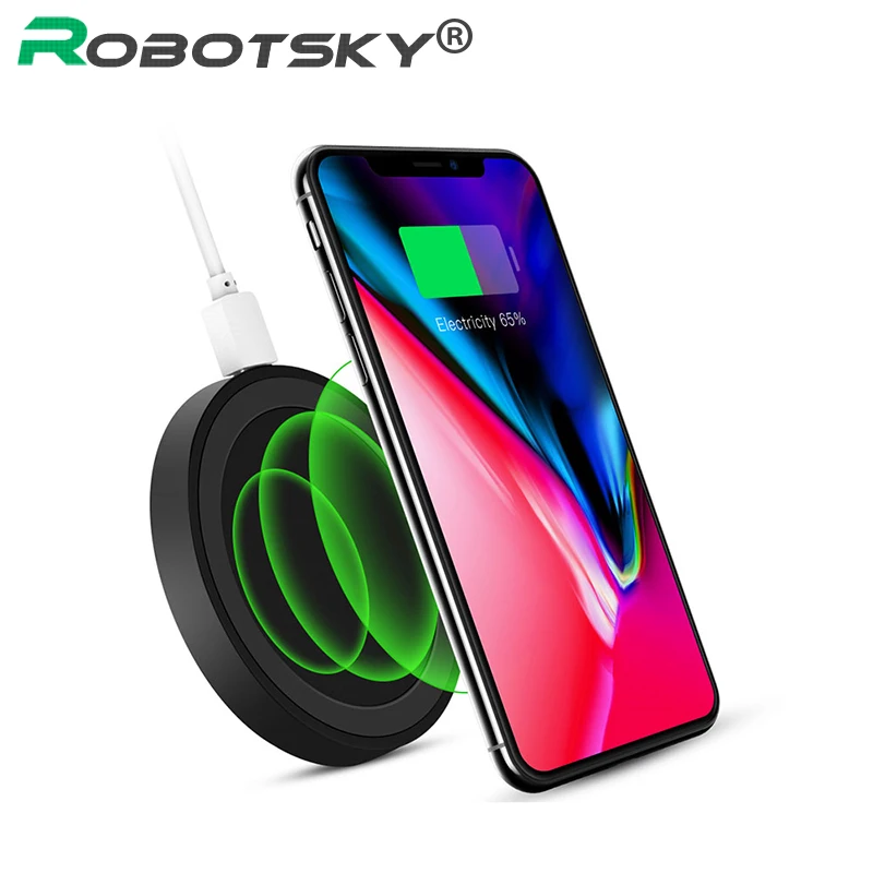 Robotsky Wireless Charger for iPhone X 8 7 6s Plus Fast Wireless Charging Pad for Samsung Galaxy S8 S7 Note 8
Robotsky Wireless Charger for iPhone X 8 7 6s Plus Fast Wireless Charging Pad for Samsung Galaxy S8 S7 Note 8