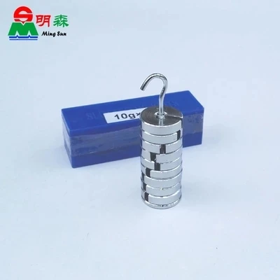 metal slotted weight 10g*10 computation weigh Physical experimental equipment teaching equipment free shipping
metal slotted weight 10g*10 computation weigh Physical experimental equipment teaching equipment free shipping