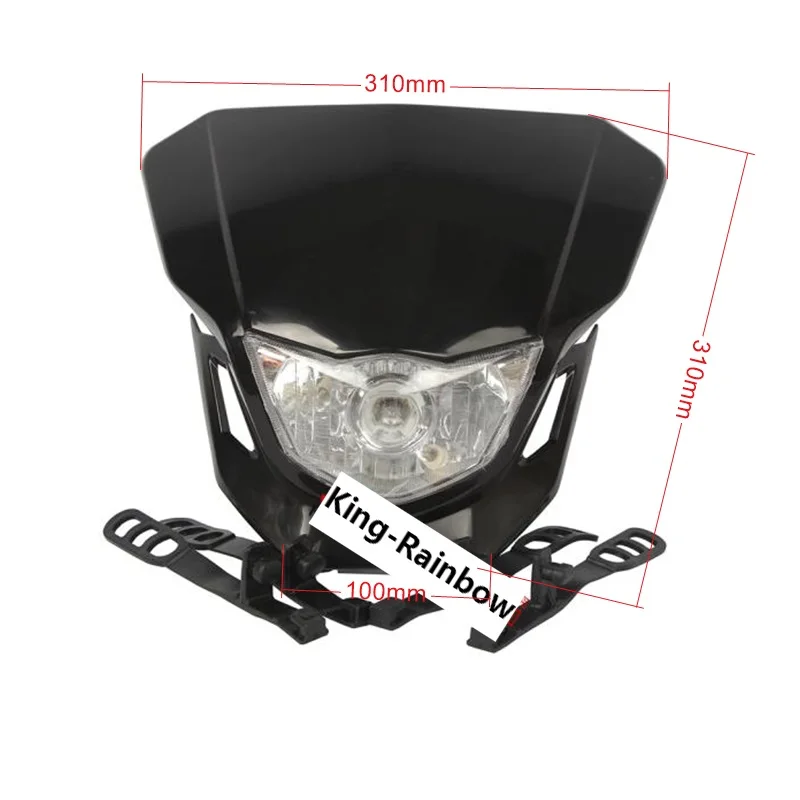 12V 350W New Style Universal Motorcycle Headlight Fairing Lighting Head Light Street Fighter Enduro Light Headlamp
12V 350W New Style Universal Motorcycle Headlight Fairing Lighting Head Light Street Fighter Enduro Light Headlamp