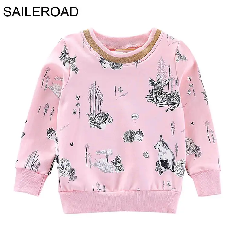 SAILEROAD Christmas Clothes Pink Colors Girls Sweatshirts for Kids Long Sleeve T Shirts Animal Pattern Little Girls Top Hoodies
SAILEROAD Christmas Clothes Pink Colors Girls Sweatshirts for Kids Long Sleeve T Shirts Animal Pattern Little Girls Top Hoodies