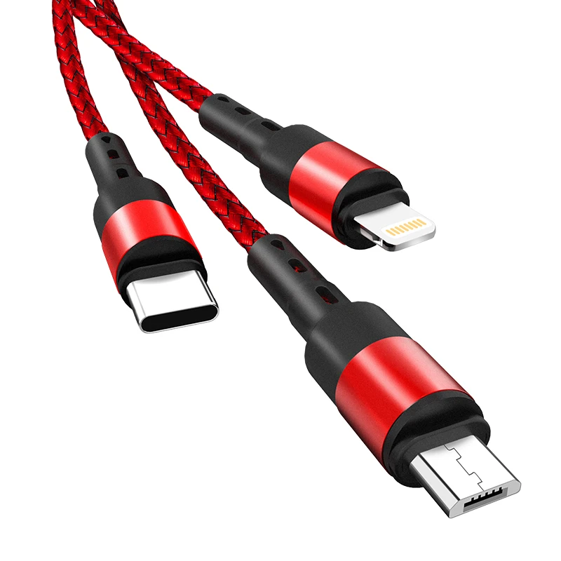 Teclast USB Cable For Samsung S9 3 in 1 Micro USB Cable For Android USB TypeC Mobile Phone Cables Fast Charging
Teclast USB Cable For Samsung S9 3 in 1 Micro USB Cable For Android USB TypeC Mobile Phone Cables Fast Charging