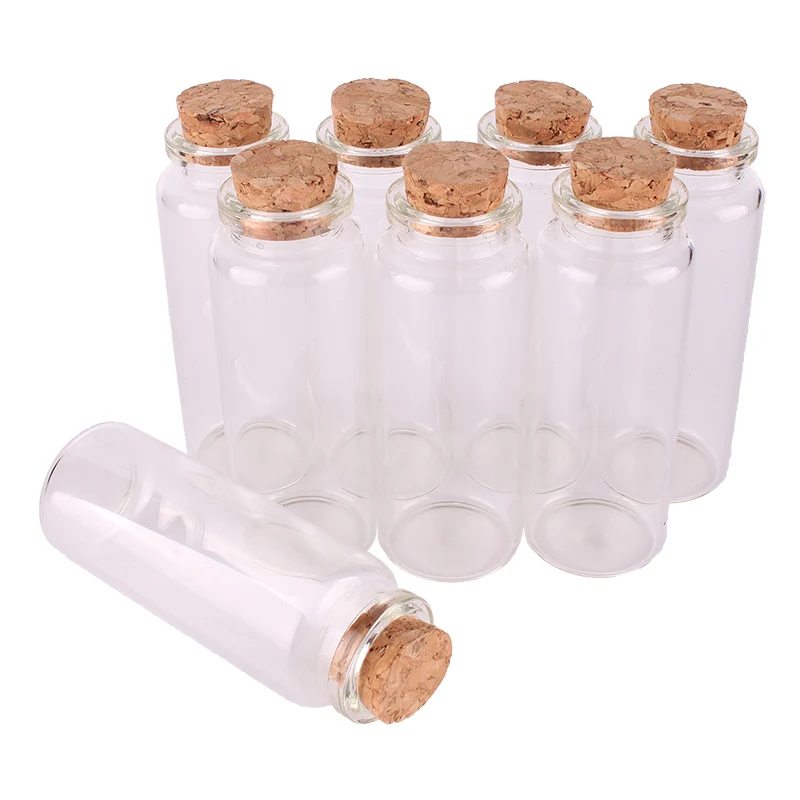 Diameter 30x80x17mm 40ml Transparent Glass Spice Candy Bottles Jars Terrarium with Cork Stopper Container for Wedding Craft Gift
Diameter 30x80x17mm 40ml Transparent Glass Spice Candy Bottles Jars Terrarium with Cork Stopper Container for Wedding Craft Gift